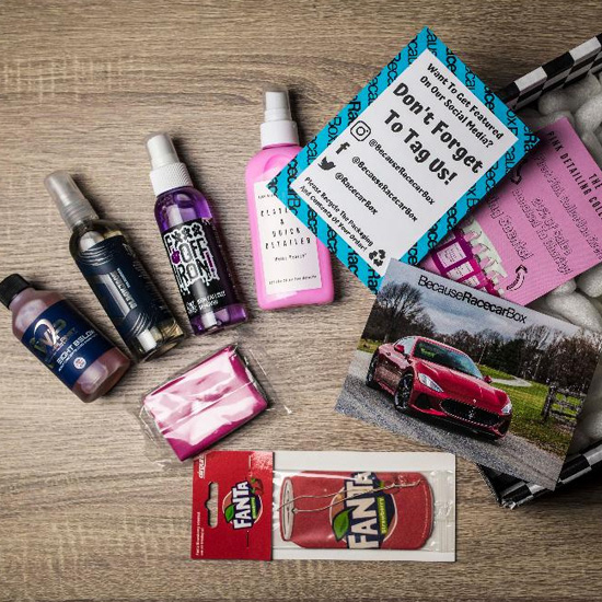 valeting products samples