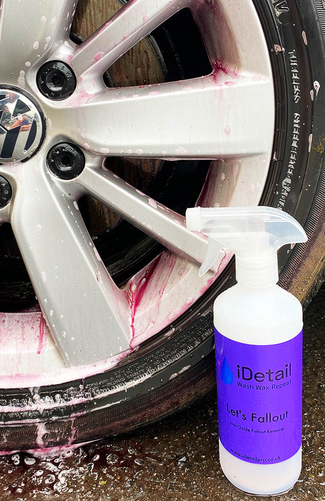 idetail car wheel cleaner fallout remover