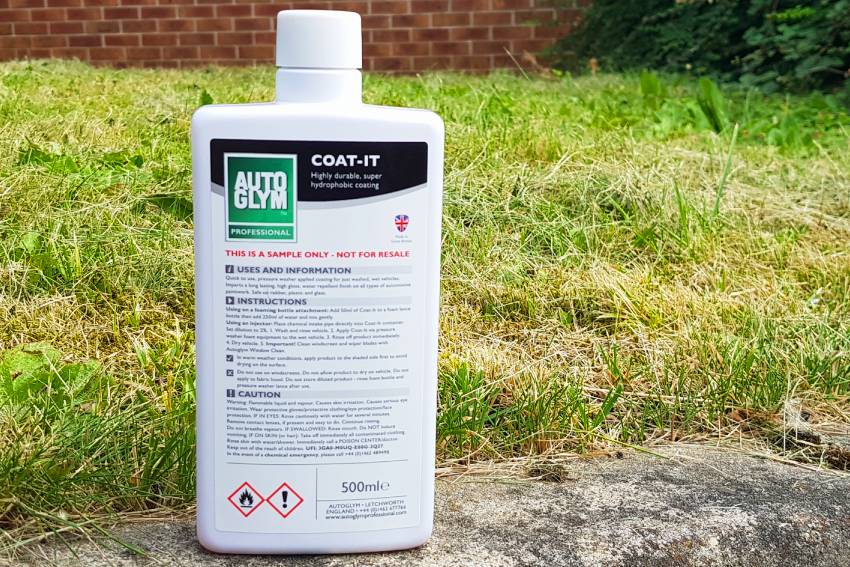 autoglym bottle full sample coat it review