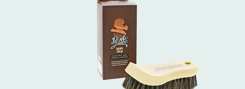 Dodo Juice Hairy Palm Leather and Fabric Brush