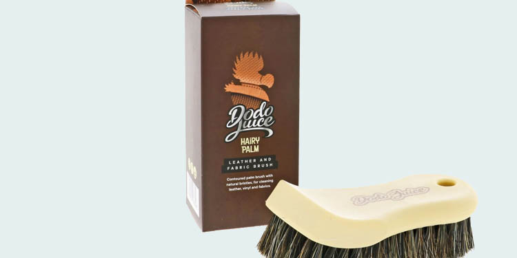 Dodo Juice Hairy Palm Leather and Fabric Brush