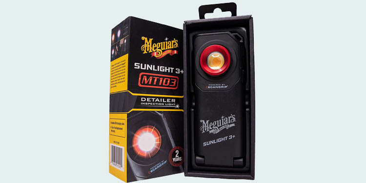 Meguiar's Sunlight 3+ MT103 Detailer Inspection Light