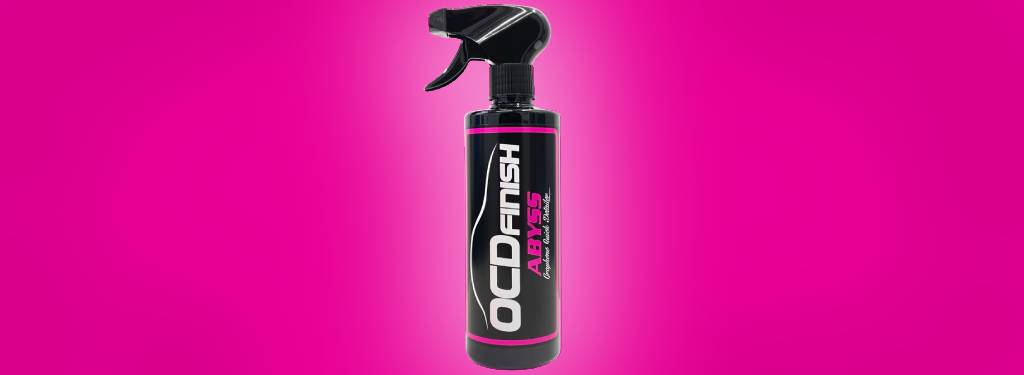 OCDfinish Abyss is an all new quick detailer with a unique formula which contains graphene