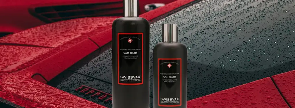 Swissvax Car Bath highly concentrated paint-care washing gel is a premium car shampoo formulated to effectively and gently clean vehicles