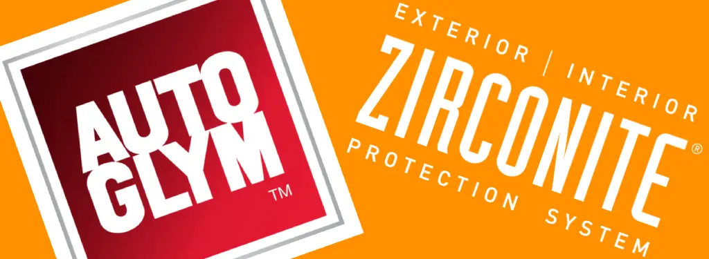 Autoglym logo - premium UK car care brand - Zirconite logo - eco-friendly UK-made car detailing products