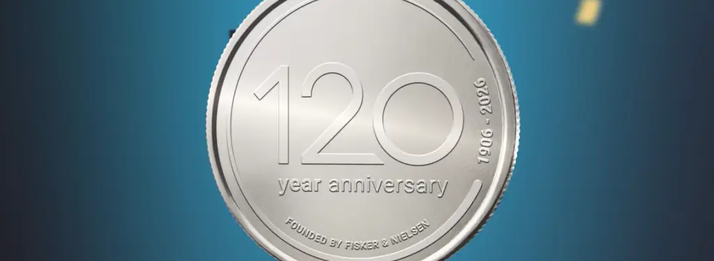 Nilfisk pressure washer showcasing 120 years of engineering heritage