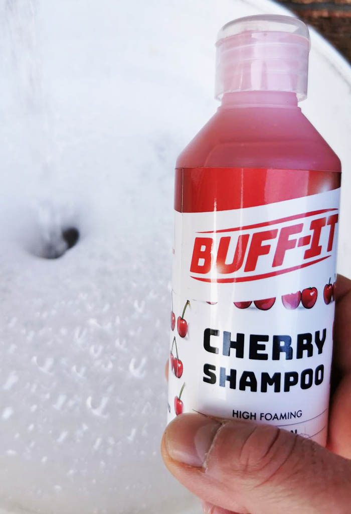 buff it cherry shampoo review