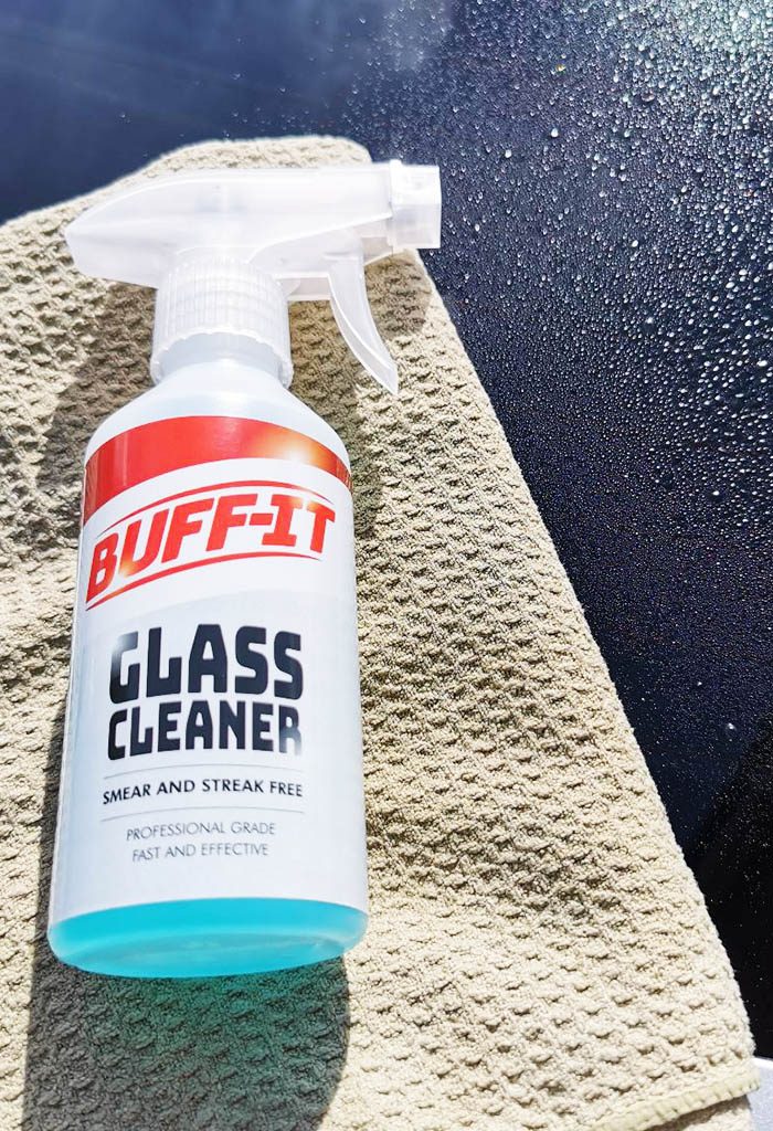 buff it glass cleaner