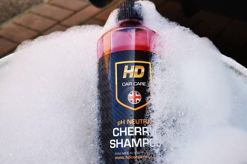 hd car care cherry shampoo review